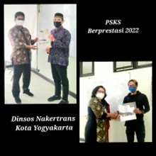 Penyerahan Hadiah Lomba PSKS Berprestasi tingkat Kota Yogyakarta 2022