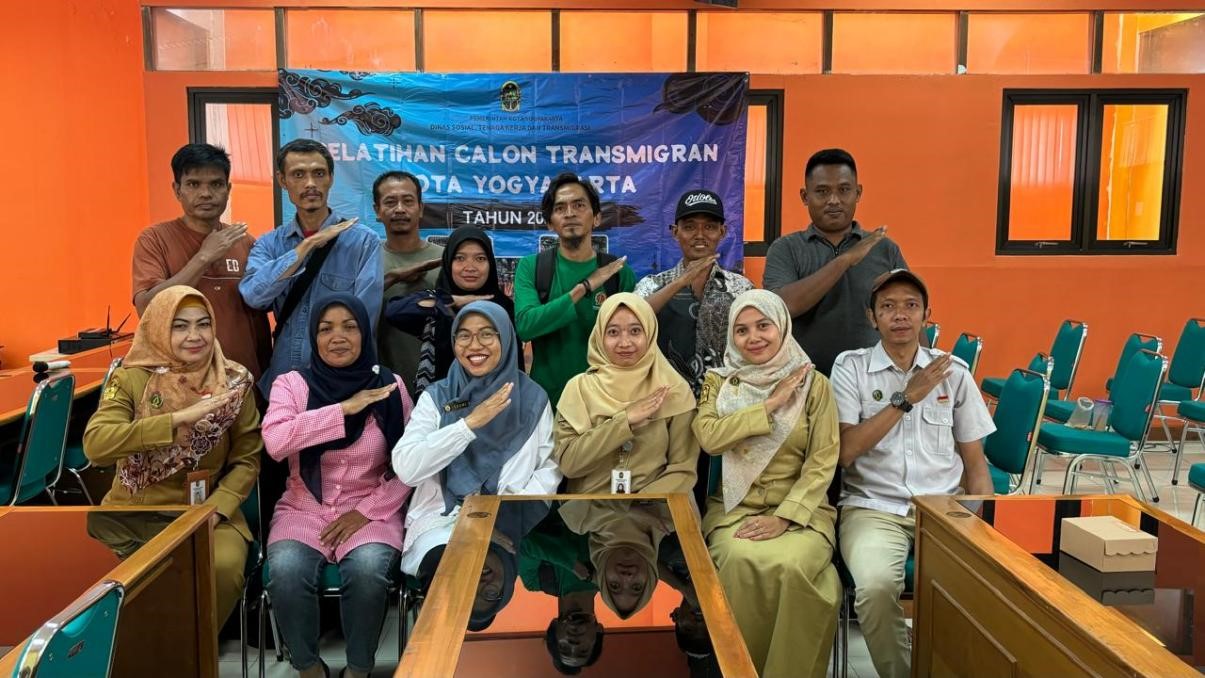 Pelatihan Calon Transmigran Kota Yogyakarta Tahun 2024