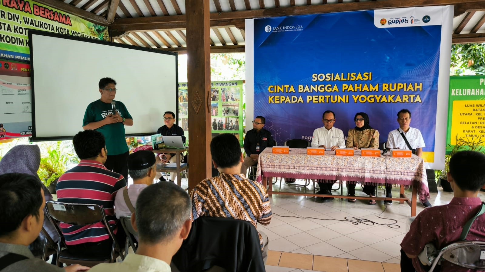 Bank Indonesia Perwakilan DIY gandeng Dinas Sosial Tenaga Kerja dan Transmigrasi Kota Yogyakarta melaksanakan Sosialisasi Uang Rupiah kepada Penyandang Disabilitas Netra Kota Yogyakarta