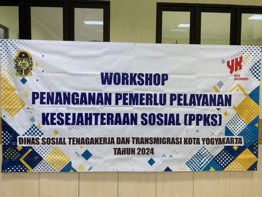 WORKSHOP PENANGANAN PEMERLU PELAYANAN  KESEJAHTERAAN SOSIAL